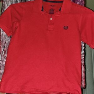 EUC Youth Chaps Vibrant Red Polo Shirt